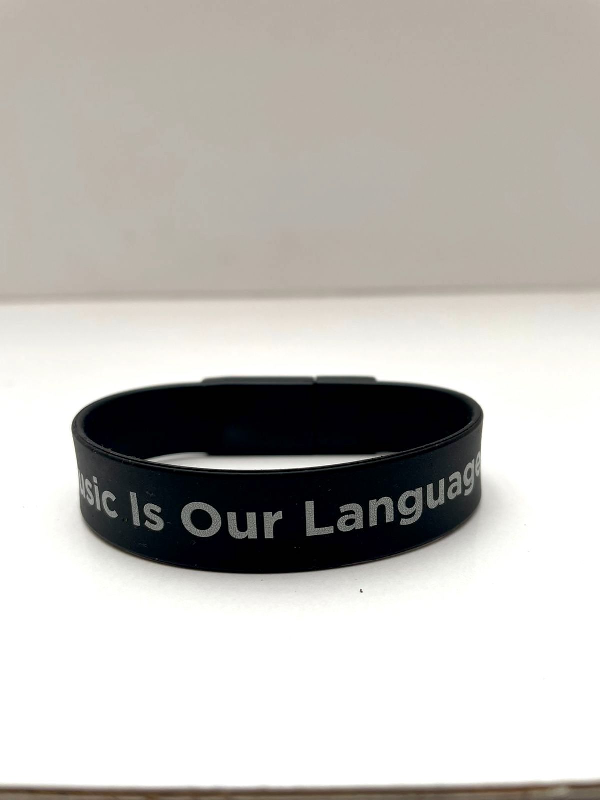 Music Is Our Language 2 USB Bracelet - Image 3